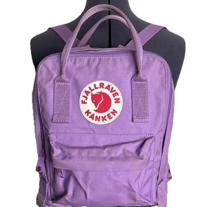 Fjallraven Kanken Mini Backpack 23561 and Seat Pad Orchid Water Resistant